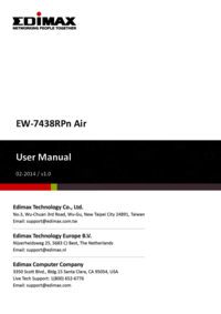 Para ver o documento Edimax EW Manual do Utilizador